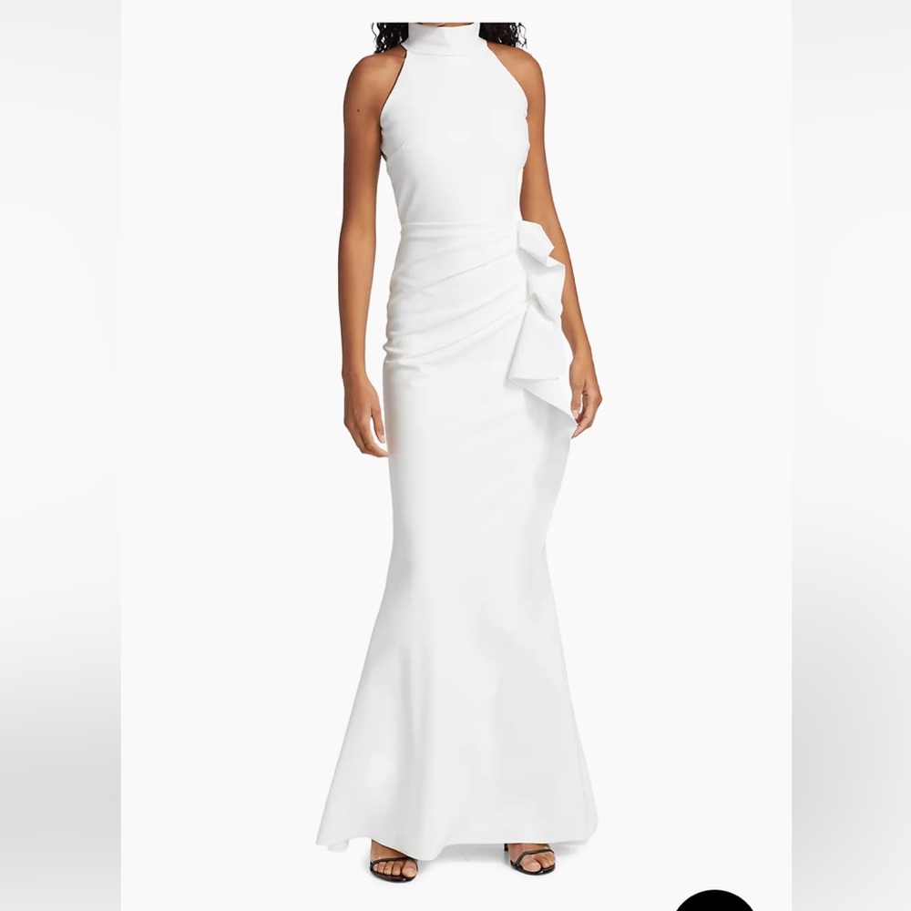 Saks 5th Ave white gown